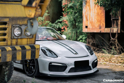 Carbonado 2012-2016 Porsche 981 Boxster | Cayman GT4 Style Front Bumper