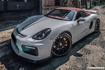 Carbonado 2012-2016 Porsche 981 Boxster | Cayman GT4 Style Front Bumper