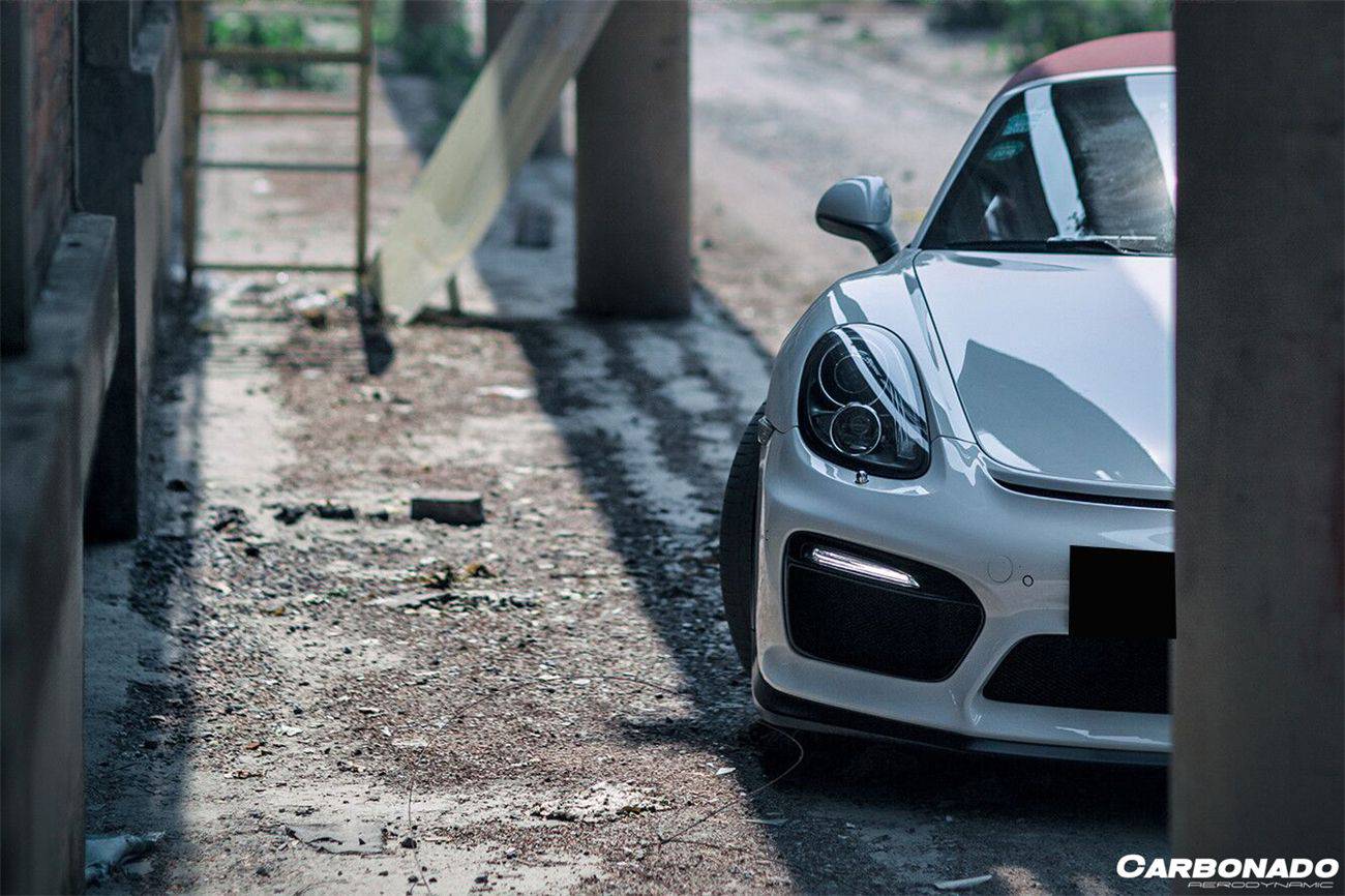 Carbonado 2012-2016 Porsche 981 Boxster | Cayman GT4 Style Front Bumper