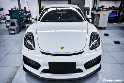 Carbonado 2012-2016 Porsche 981 Boxster | Cayman GT4 Style Front Bumper