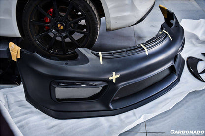 Carbonado 2012-2016 Porsche 981 Boxster | Cayman GT4 Style Front Bumper