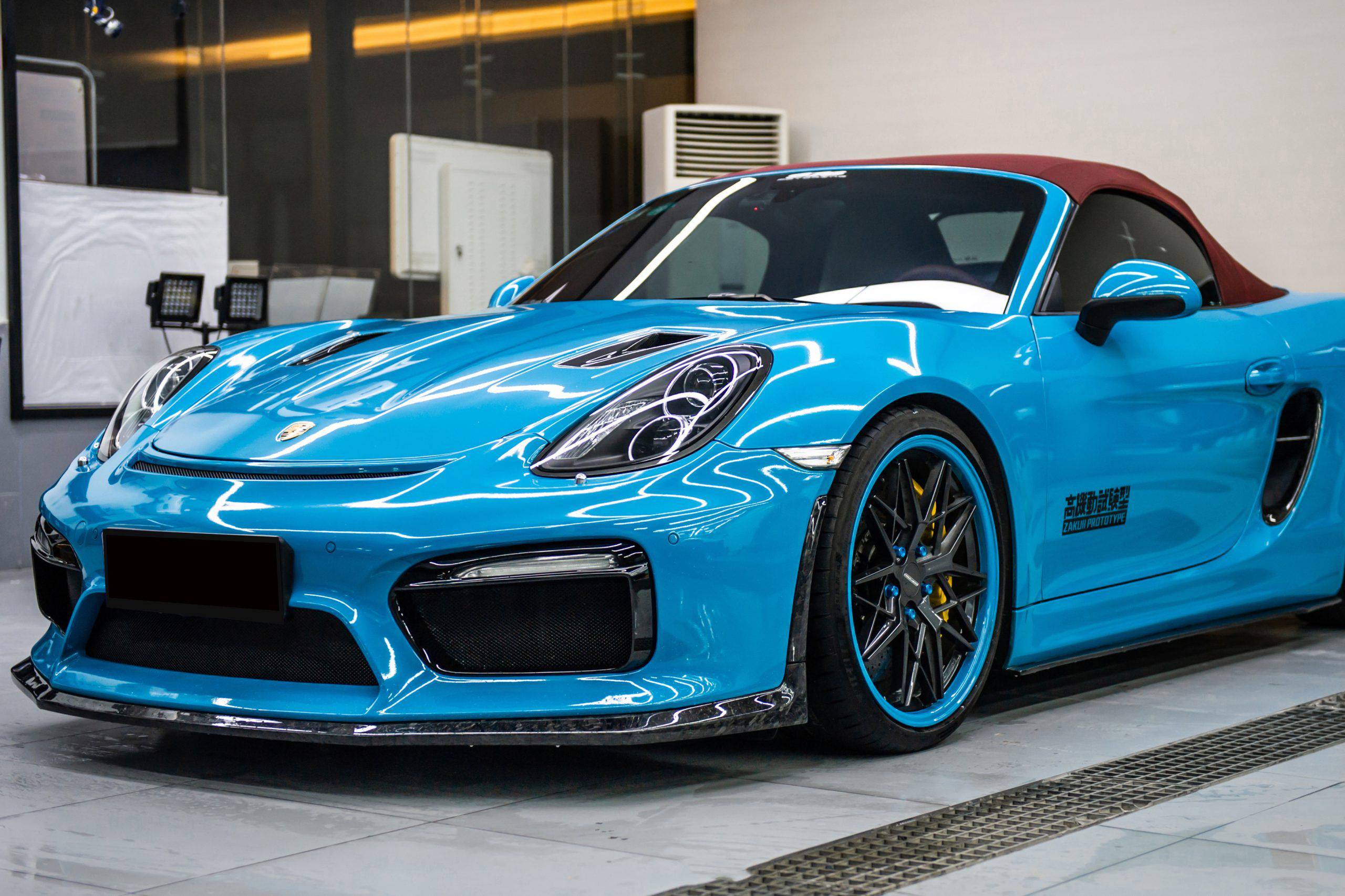 Carbonado 2012-2016 Porsche 981 Boxster | Cayman GT4 Style Front Bumper