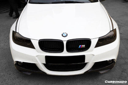 Divisores de labios de fibra de carbono estilo MP para BMW M3 E90 E92 E93 Carbonado 2008-2012