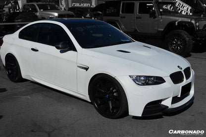 Divisores de labios de fibra de carbono estilo MP para BMW M3 E90 E92 E93 Carbonado 2008-2012