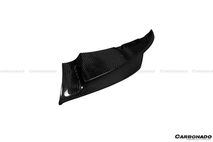 Divisores de labios de fibra de carbono estilo MP para BMW M3 E90 E92 E93 Carbonado 2008-2012