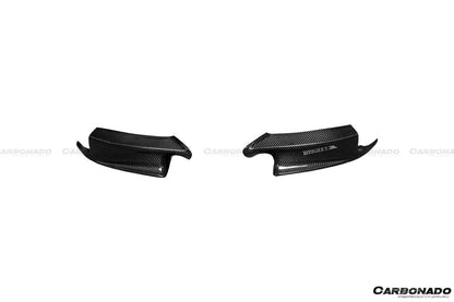 Divisores de labios de fibra de carbono estilo MP para BMW M3 E90 E92 E93 Carbonado 2008-2012