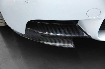 Divisores de labios de fibra de carbono estilo MP para BMW M3 E90 E92 E93 Carbonado 2008-2012