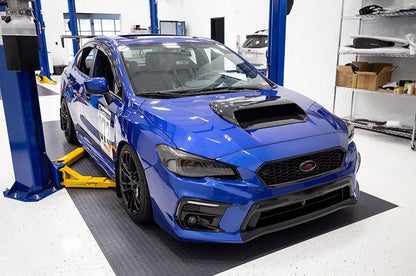 OLM Oversized Carbon Fiber Hood Scoop - 2015+ WRX / STI - 7
