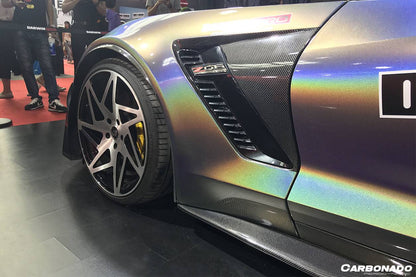Carbonado 2013-2017 Corvette Z06 Grandsport OE Style Front Fender