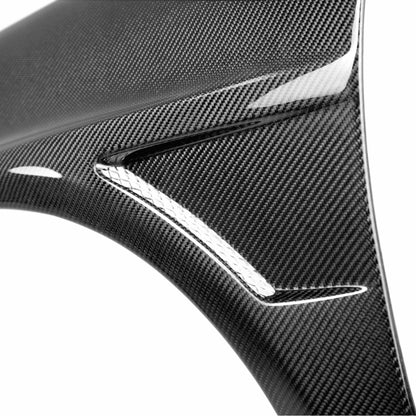 Guardabarros Seibon de fibra de carbono 10 mm más anchos (Subaru WRX/STi 2004-2005) (SEIFF0405SBIMP)
