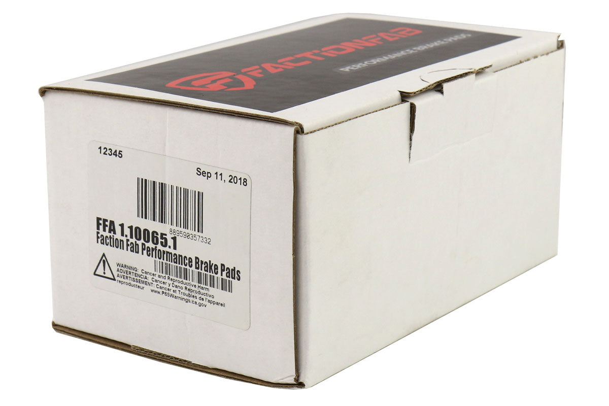 Pastillas de freno delanteras FactionFab F-Spec para Subaru WRX 2002-2003