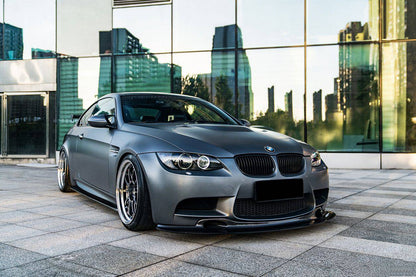 Carbonado 2008-2012 BMW M3 E90  E92  E93 GT4 Style Carbon Fiber Lip