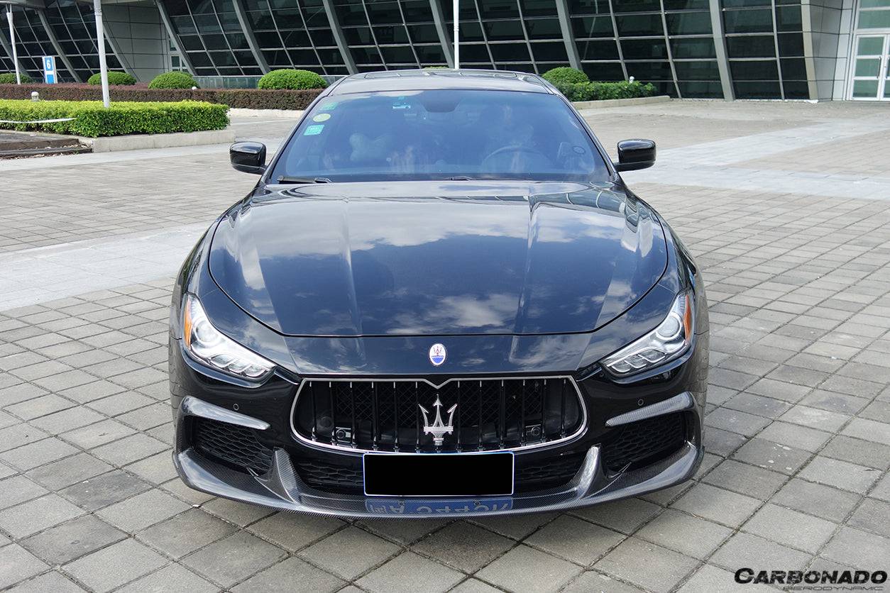 Borde frontal estilo EPC del Maserati Ghibli Carbonado 2014-2017