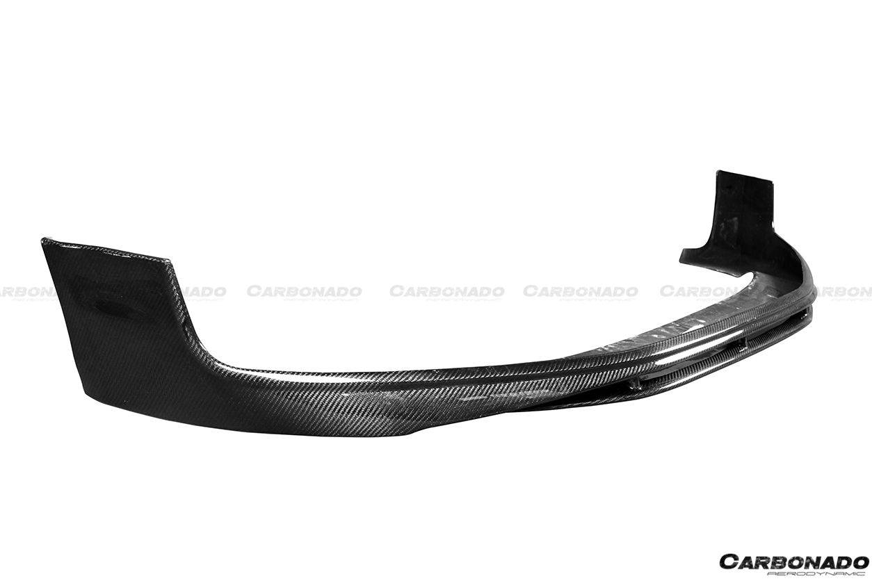 Faldón delantero de fibra de carbono estilo Audi A8 D4 Ab Carbonado 2010-2013