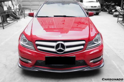 Mercedes Benz W204 Clase C Sedán Coupé Estilo AMG Carbonado 2012-2014