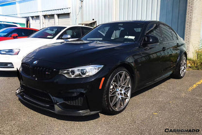 Carbonado 2014-2020 BMW M3 F80 M4 F82 VA Style Carbon Fiber Front Lip