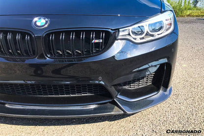 Carbonado 2014-2020 BMW M3 F80 M4 F82 VA Style Carbon Fiber Front Lip