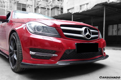 Mercedes Benz W204 Clase C Sedán Coupé Estilo AMG Carbonado 2012-2014