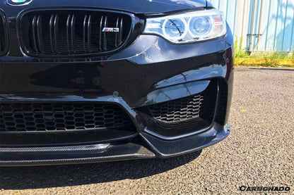 Carbonado 2014-2020 BMW M3 F80 M4 F82 VA Style Carbon Fiber Front Lip