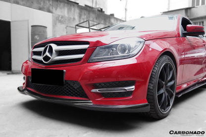 Mercedes Benz W204 Clase C Sedán Coupé Estilo AMG Carbonado 2012-2014