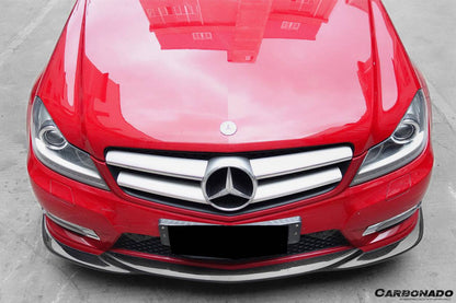 Mercedes Benz W204 Clase C Sedán Coupé Estilo AMG Carbonado 2012-2014