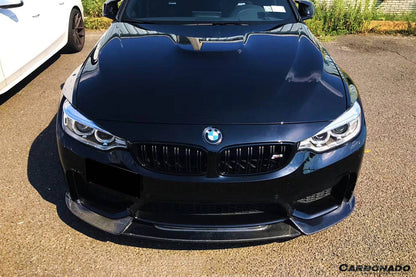 Carbonado 2014-2020 BMW M3 F80 M4 F82 VA Style Carbon Fiber Front Lip