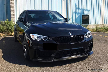 Carbonado 2014-2020 BMW M3 F80 M4 F82 VA Style Carbon Fiber Front Lip