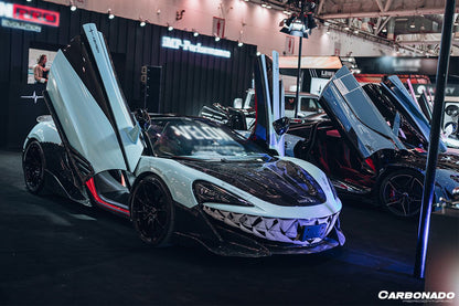 Carbonado 2018-2021 McLaren 600LT Carbon Fiber Front Bumper Side Splitter