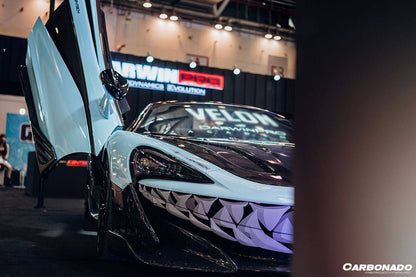 Carbonado 2018-2021 McLaren 600LT Carbon Fiber Front Bumper Side Splitter