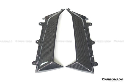 Carbonado 2011-2016 Lamborghini Aventador LP700 Coupe OEM Style Carbon Fiber Quarter Panel Fender Vent Outside