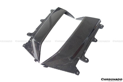 Carbonado 2011-2016 Lamborghini Aventador LP700 Coupe OEM Style Carbon Fiber Quarter Panel Fender Vent Outside