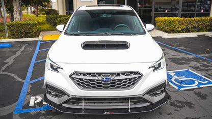 Divisor de viento de fibra de carbono APR con varillas (Subaru WRX 2022-2023)