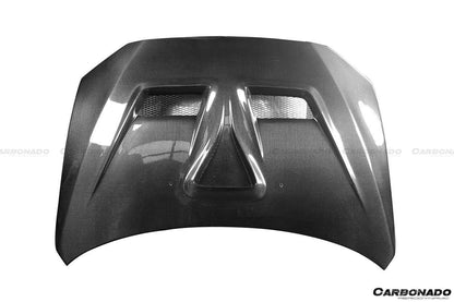 Carbonado VTX Style Carbon Fiber Hood | 2008-2016 Mitsubishi Lancer