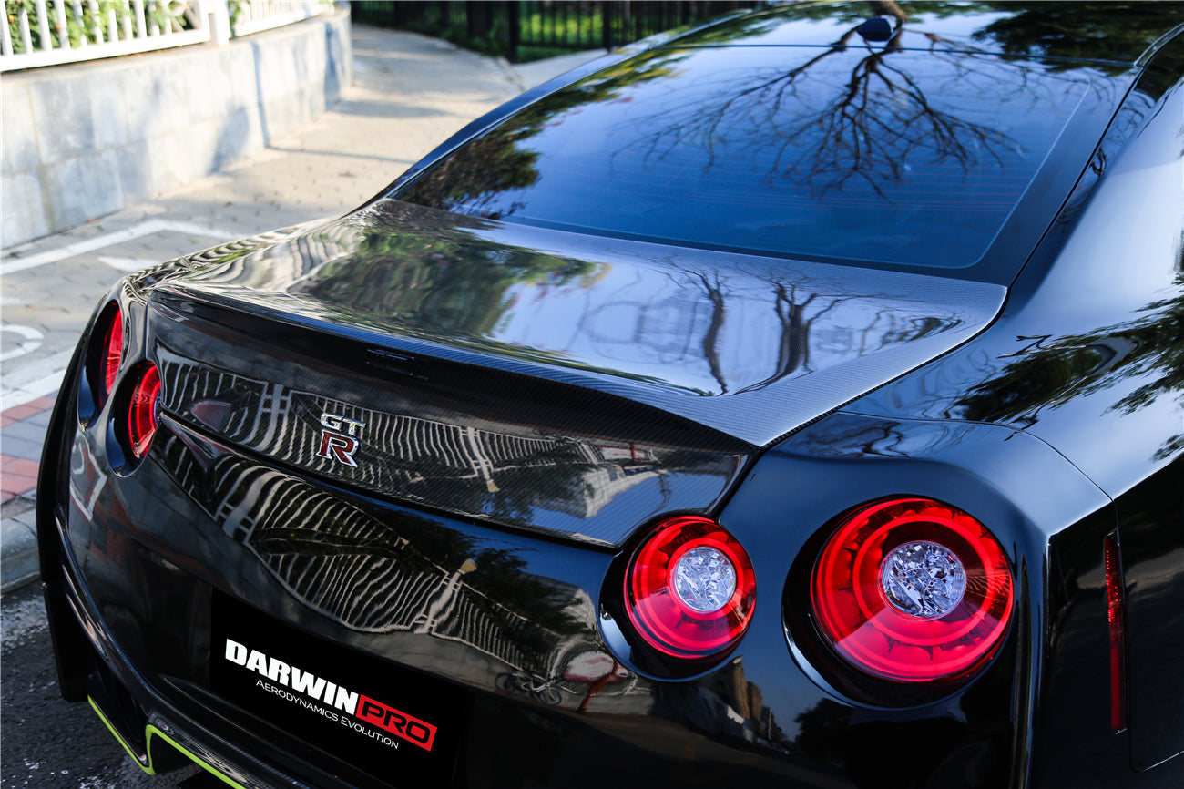DarwinPRO DLK Style Carbon Fiber Trunk | 2008-2025 Nissan GTR R35