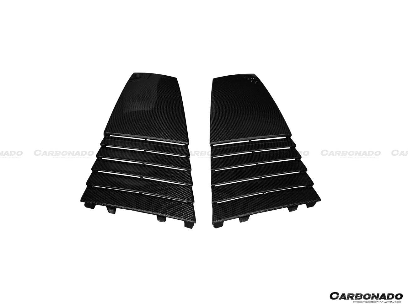 Carbonado OEM Style Carbon Fiber Heat Extract | 2004-2008 Lamborghini Gallardo Coupe, Gallardo SE, Superleggera