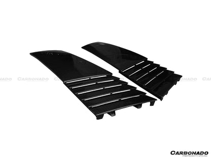 Carbonado OEM Style Carbon Fiber Heat Extract | 2004-2008 Lamborghini Gallardo Coupe, Gallardo SE, Superleggera
