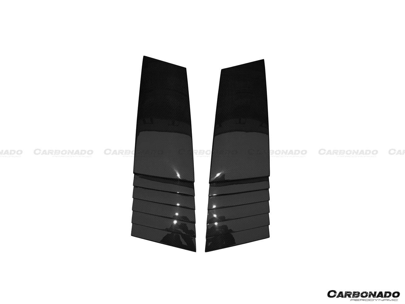 Carbonado OEM Style Carbon Fiber Heat Extract | 2004-2008 Lamborghini Gallardo Coupe, Gallardo SE, Superleggera