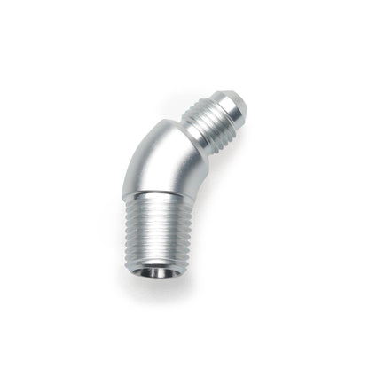 Thread Adapter -AN Male to NPT Male - 45° (GA-4D4N18-B)