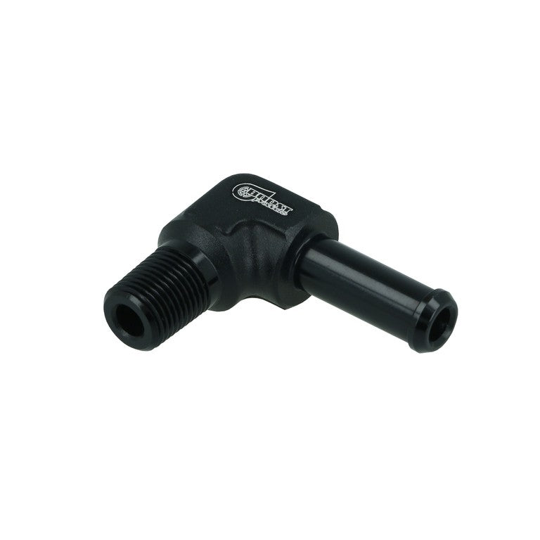 Screw-in Adapter NPT Male to Hose Fitting - 90° (GA-9N18S5-B)