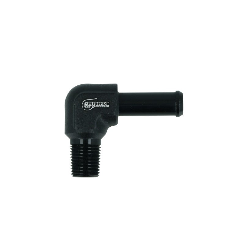 Screw-in Adapter NPT Male to Hose Fitting - 90° (GA-9N18S5-B)