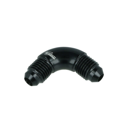 Union Adapter High Flow -AN Male to Male - 90° (GA-9UD4D4-B)
