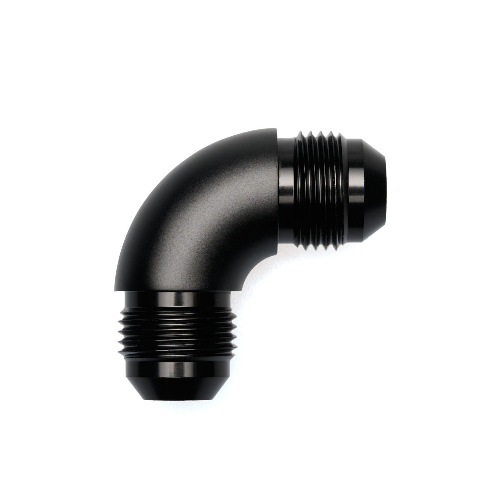 Union Adapter High Flow -AN Male to Male - 90° (GA-9UD4D4-B)