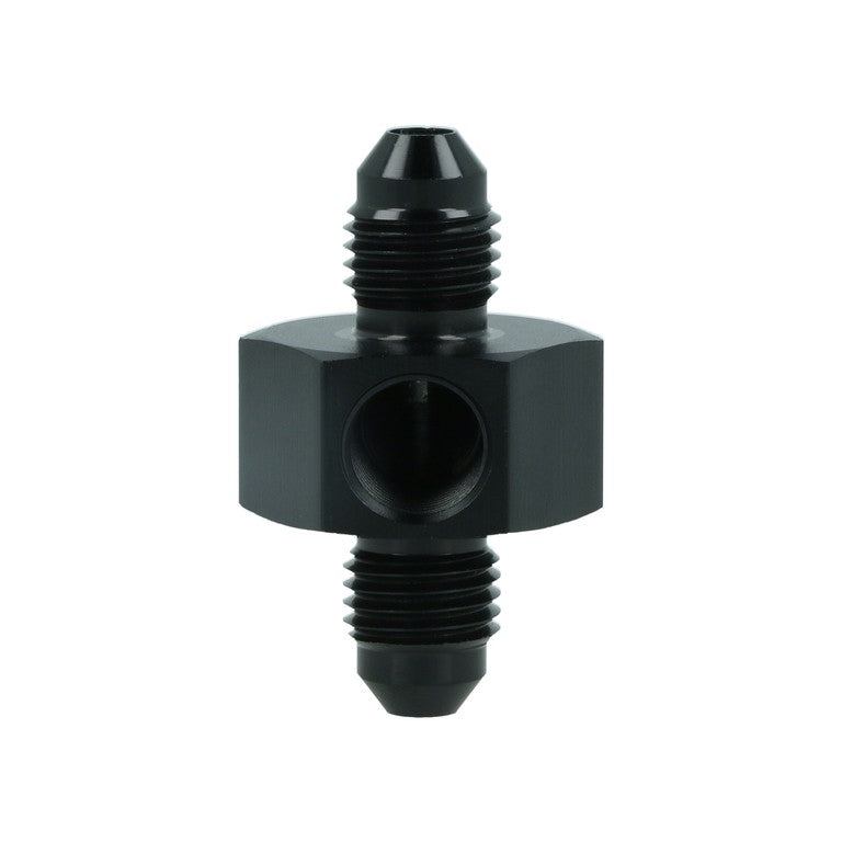 Thread Adapter -AN Male to Male with NPT Sensor Port (GA-D4N18N18-B)
