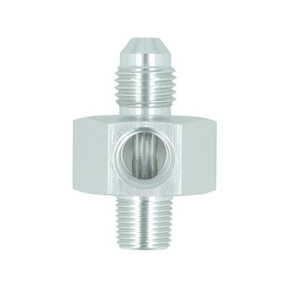 Thread Adapter -AN Male to Male with NPT Sensor Port (GA-D4N18N18-B)