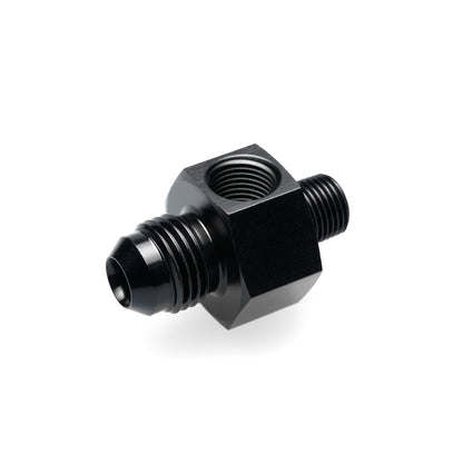 Thread Adapter -AN Male to Male with NPT Sensor Port (GA-D4N18N18-B)