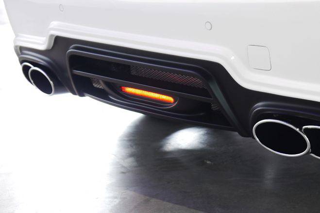 Carbonado 2011-2015 Mercedes Benz SLK CLASS R172 WD Style Rear Bumper