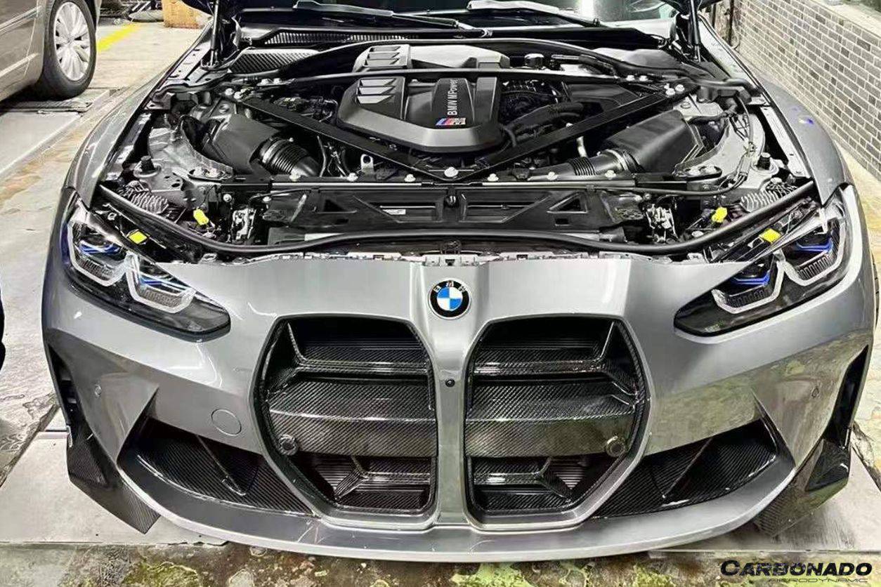Carbonado 2021-UP BMW M3 G80 M4 G82 G83 OD Style DRY Carbon Fiber Grille (NO ACC)