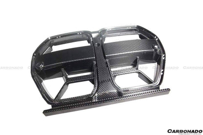 Carbonado 2021-UP BMW M3 G80 M4 G82 G83 OD Style DRY Carbon Fiber Grille (NO ACC)