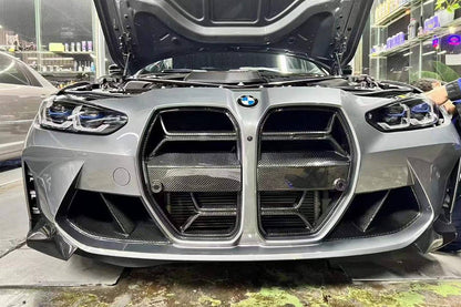 Carbonado 2021-UP BMW M3 G80 M4 G82 G83 OD Style DRY Carbon Fiber Grille (NO ACC)