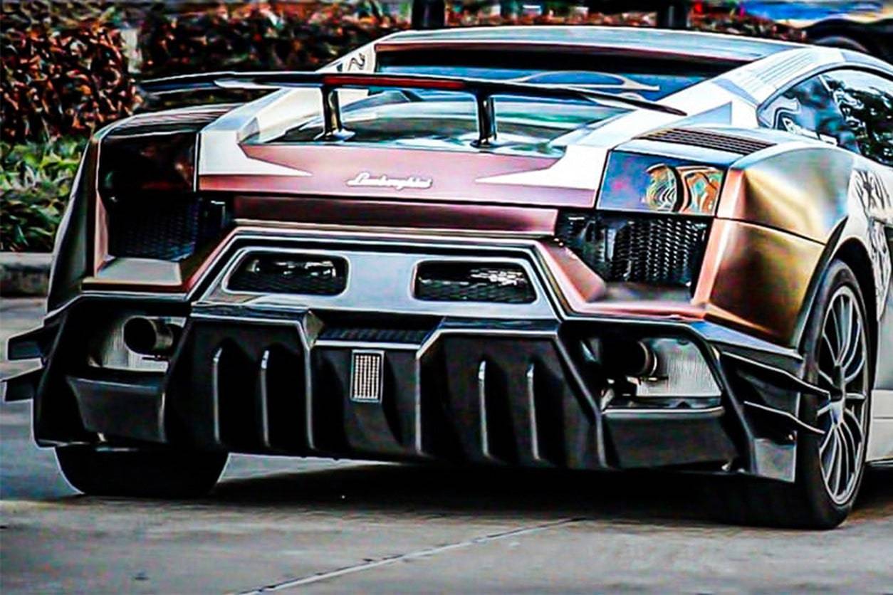 Carbonado IRON Style Rear Bumper | 2004-2008 Lamborghini Gallardo, Gallardo SE, Superleggera